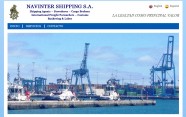 Pgina web de Navinter Shipping www.navinter.com