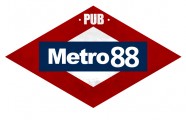 Logotipo del Pub Metro 88, ubicado en el CC Metro 