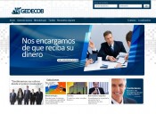 Pgina web de Gedecob www.gedecob.com