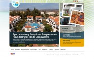 Pgina web de Bungalows y Apartamentos Parquemar bungalowsparquemar.com