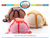 Pgina web de Helados Miralles www.heladosmiralles.com