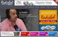 Nueva pgina web de Radio Sol.
Ofrece la posibilidad de escuchar la radio online radiosolmaspalomas.com